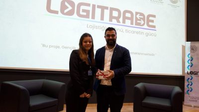 Bandırma Onyedi Eylül Üniversitesi’nde düzenlenen LOGITRADE 2025 Zirvesi, lojistik ve