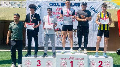 Erdek Atletik NYZ Spor Kulübü sporcuları, Okullar Arası Atletizm Grup-Bölge