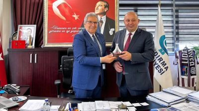 Bandırma Belediye Başkanı Dursun Mirza ve Gönen Belediye Başkanı İbrahim