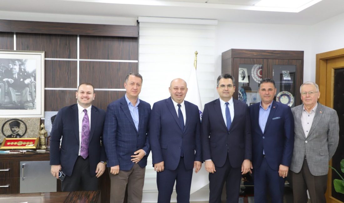 Başkan Palaz: “Ortak akılla Gönen’in geleceğini inşa edeceğiz” Balıkesir Milletvekili Burak Dalgın, Gönen Belediye Başkanı İbrahim Palaz’ı ziyaret