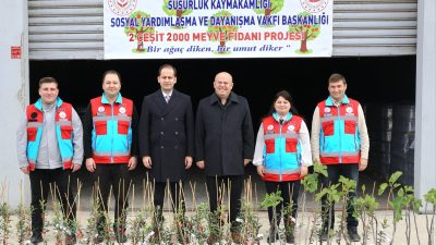 Susurluk Kaymakamlığı Sosyal Yardımlaşma ve Dayanışma Vakfı, ihtiyaç sahibi aileler