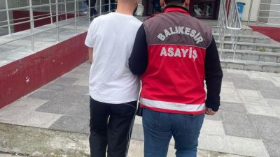 Balıkesir’de hırsızlık suçundan 19 yıl 7 ay hapis cezası bulunan