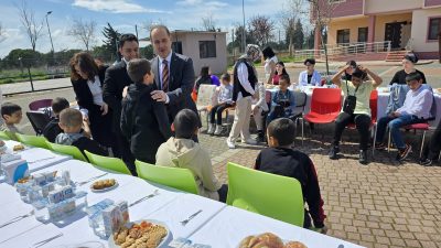 Ramazan Bayramı dolayısıyla Hicri Ercili Çocuk Evleri Sitesi’ni ziyaret eden