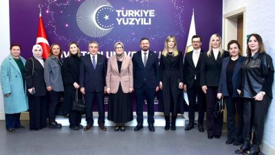 AK Parti Bandırma İlçe Başkanı Göksel Karlahan öncülüğündeki heyet, Ankara’da