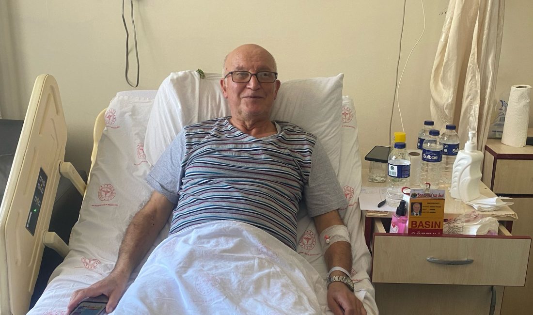 Güney Marmara Medya Çalışanları Derneği, geçirdiği kalp krizi sonrası hastaneye