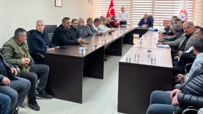 Erdek Belediyesi, mahalle muhtarlarıyla bir araya gelerek ilçede yapılması planlanan