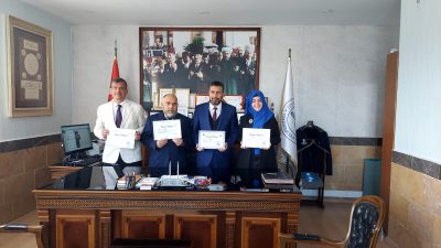 Bandırma İlçe Müftülüğü’nde görev yapan din görevlilerine, Diyanet İşleri Başkanı