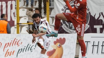 Trendyol 1. Lig’in 38. haftasında Bandırmaspor, evinde Pendikspor 2-1 mağlup