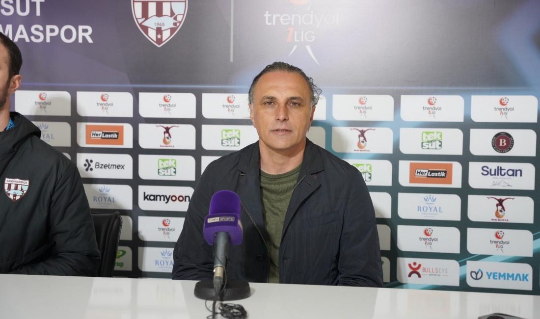 Trendyol 1. Lig’in 38. haftasında oynanan Bandırmaspor – Pendikspor maçının