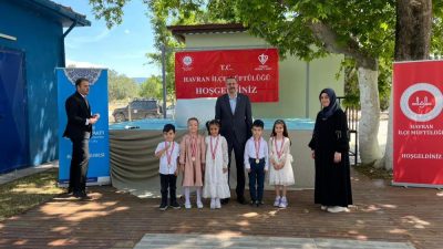 Havran ilçesinde İlçe Müftülüğü tarafından 4-6 yaş Kur’an kursları için