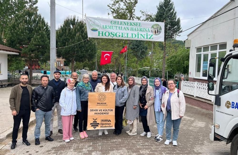 Şehir ve Kültür Akademisi 7. hafta faaliyeti Armutalan Köyü’nde gerçekleştirildi.