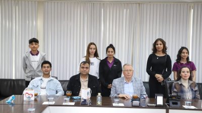Gönen MTAL öğrencileri, ders kapsamında belediyeye düzenledikleri teknik gezide kurumun