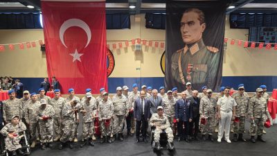 Bandırma 6. Ana Jet Üs Komutanlığı’nda düzenlenen törende, 16 özel