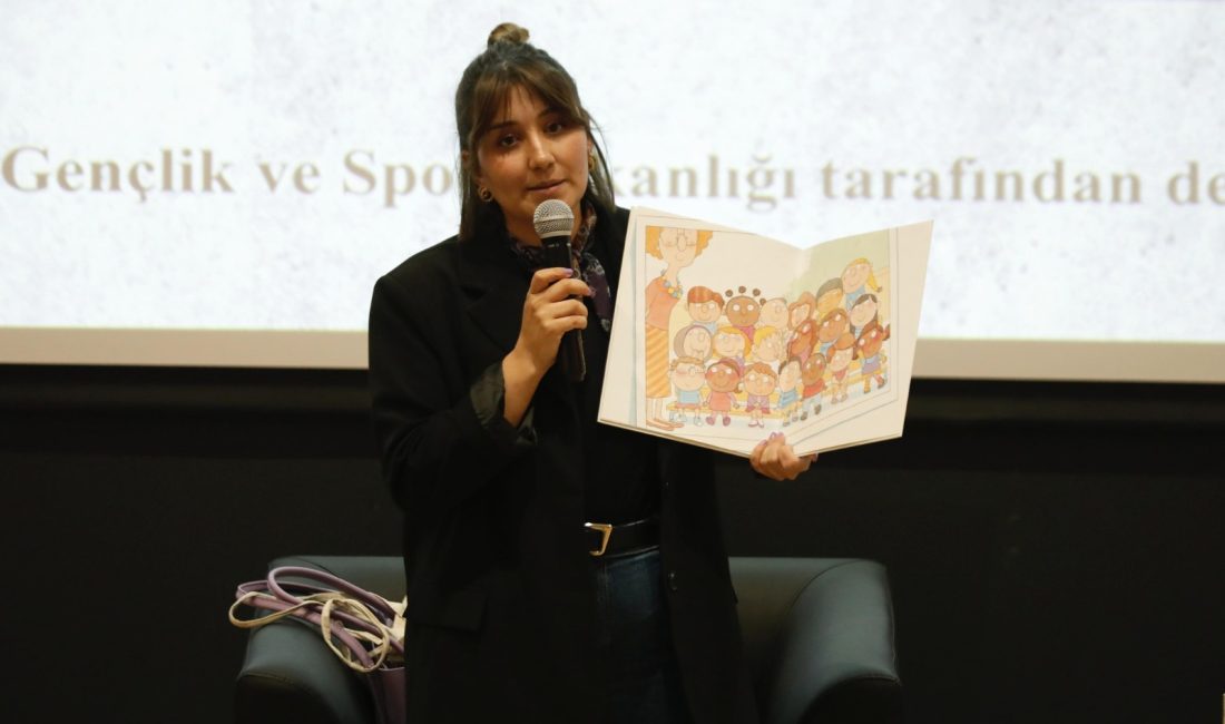 BANÜ’de “1 Kitap 1 Gülümseme” Etkinliği Bandırma Onyedi Eylül Üniversitesi’nde düzenlenen etkinlikte çocuk kitabı yazarı Şerife