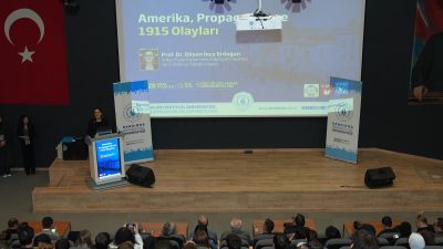 Tarihçi Prof. Dr. Dilşen İnce Erdoğan, Amerika’nın 1915 olaylarına yönelik