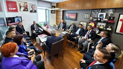 Bandırma Belediye Başkanı Dursun Mirza, Ankara’da düzenlenen CHP Grup Toplantısına