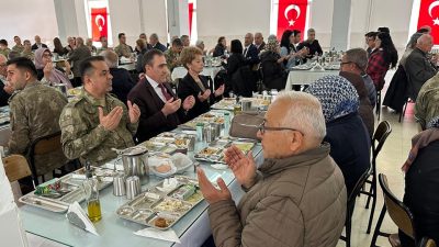Burhaniye’ de Kaymakam İlyas Memiş, Şehit ve Gazi aileleri için