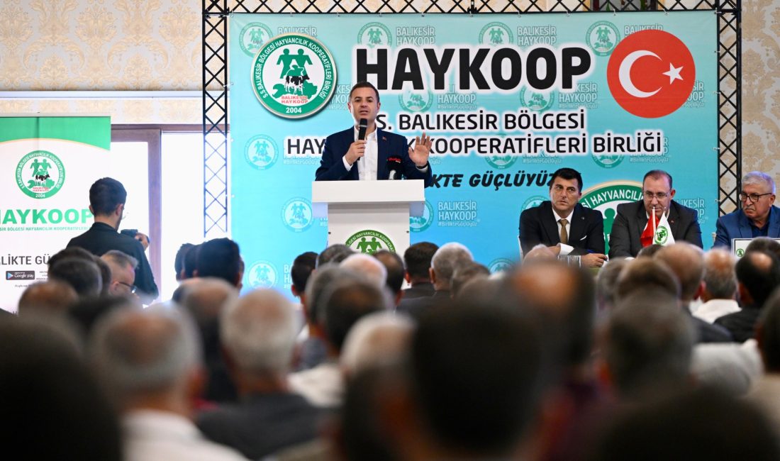 Türkiye’deki birinci sınıf 22 kooperatiften 5’inin Balıkesir’de bulunduğu söyleyen Balıkesir