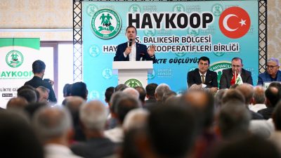 Türkiye’deki birinci sınıf 22 kooperatiften 5’inin Balıkesir’de bulunduğu söyleyen Balıkesir