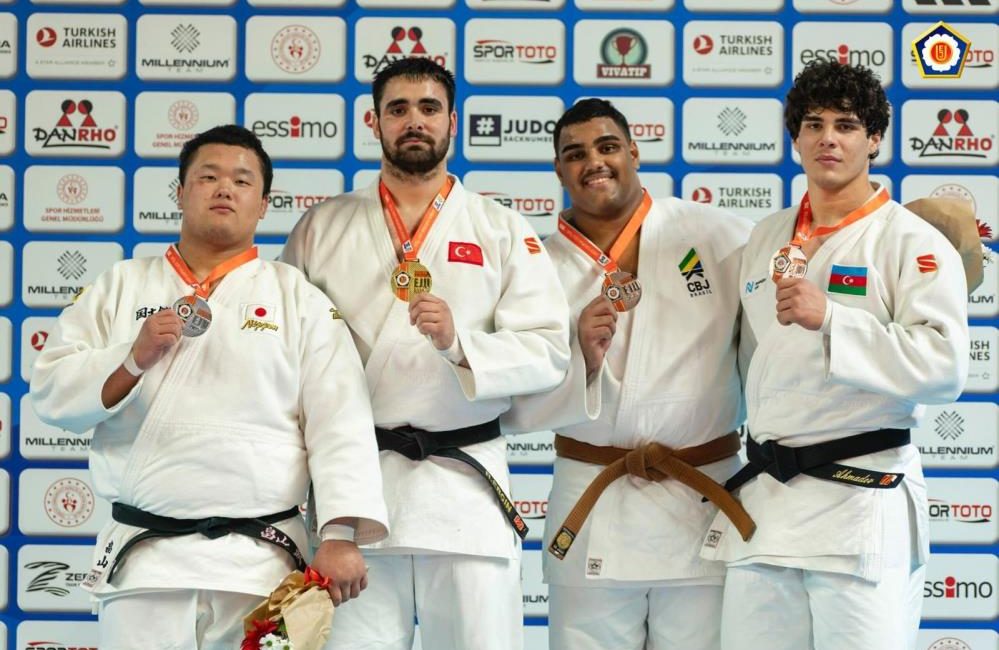Judoda Recep Ergün Avrupa şampiyonu İstanbul’un ev sahipliğinde düzenlenen Gençler Avrupa Judo Kupası’nda Balıkesirli Recep