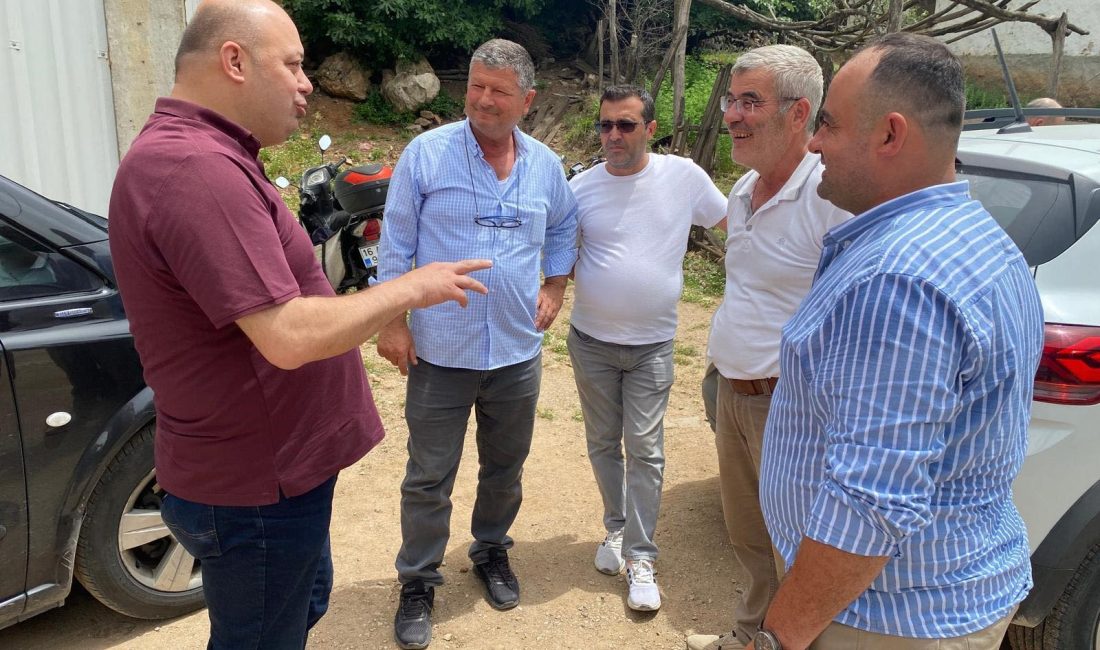 Palaz, Gönen’de kurulan hayır sofralarına misafir oldu Ulukır ve Ilıcaoba mahallelerinde düzenlenen köy hayrına katılan Gönen Belediye