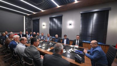 Balıkesir Valisi Ustaoğlu, Bandırma, Dursunbey ve diğer ilçelerin muhtarlarıyla gerçekleştirdiği