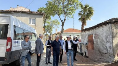 Erdek Belediye Başkanı Burhan Karışık, Balıkesir Büyükşehir Belediyesi iş birliğiyle