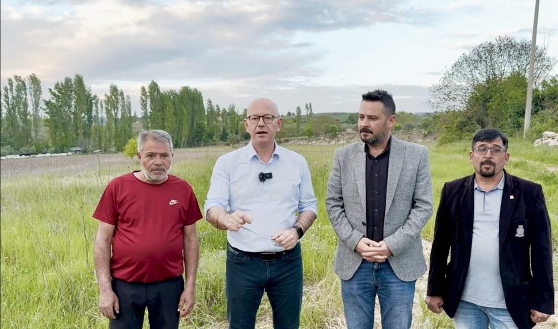 SAVAŞTEPE’DE HASTANE YERİNE OTLAR YÜKSELDİ CHP Balıkesir Milletvekili Serkan Sarı, AKP iktidarının 2020 yılında “yatırım