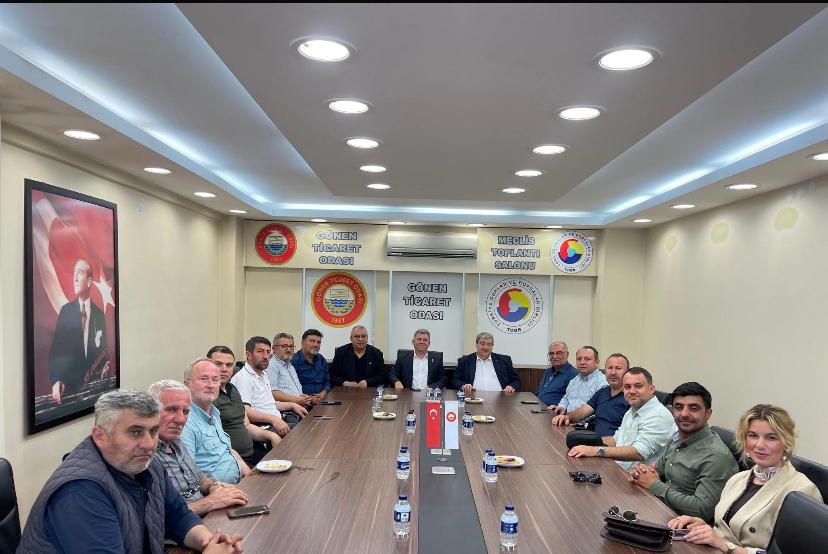 MÜSİAD Bandırma’dan Gönen Ticaret Odası’na Ziyaret MÜSİAD Bandırma Şubesi, Gönen ve Bandırma’nın ekonomik durumu ile su