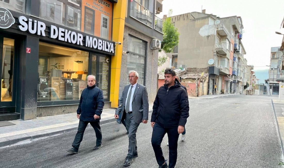 Erdek Belediyesi’nin altyapıdan üstyapıya kapsamlı çalışmalarıyla Memduh Arslan Caddesi, modern