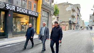 Erdek Belediyesi’nin altyapıdan üstyapıya kapsamlı çalışmalarıyla Memduh Arslan Caddesi, modern