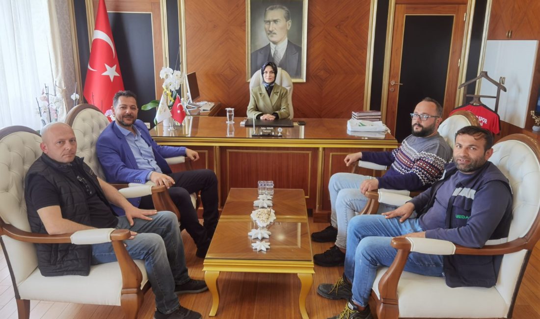 Marmara’da elektrik hizmetleri masaya yatırıldı UEDAŞ yöneticileri, Marmara Kaymakamı Safiye Orhan’ı ziyaret ederek bölgede yürütülen