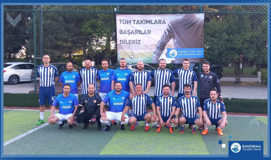 Ticaret Odası Genç Girişimciler Kurulu Futbol Turnuvası başladı Bandırma Ticaret Odası Genç Girişimciler Kurulu tarafından düzenlenen 2025 yılı