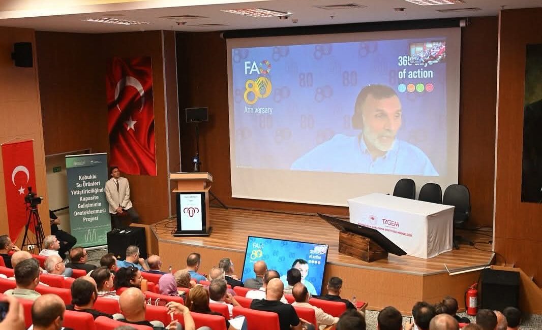 Bandırma’da kabuklu su ürünleri için eğitim ve iş birliği çalıştayı Birleşmiş Milletler Gıda ve Tarım Örgütü (FAO) ve Tarım ve
