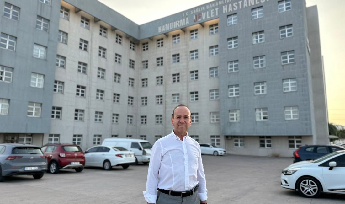 Dr. Panç: “Deprem beklemez, sağlık tasarrufa gelmez” Dr. Selim Panç, Bandırma Devlet Hastanesi’nin depreme dayanıklılığıyla ilgili endişelerini