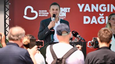 Balıkesir Büyükşehir Belediye Başkanı Ahmet Akın, “Gönüllü İtfaiyecilik” kapsamında kırsal