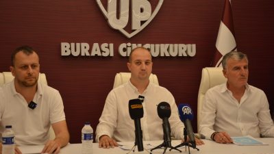Genel kurul sonrası yeni yönetimiyle ilk kez basın karşısına çıkan