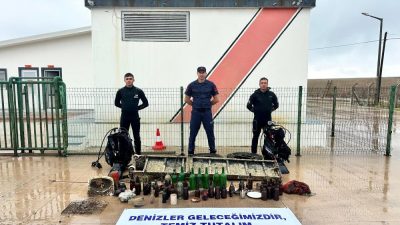 Dünya Çevre Günü çerçevesinde Bandırma Livatya Limanı’nda gerçekleştirilen deniz dibi