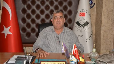 Bandırma Kasaplar Odası Başkanı Şerafettin Çıkar, Kurban Bayramı öncesinde hijyen