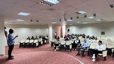 Kalite Yönetim ve Verimlilik Birimi tarafından düzenlenen eğitimde, veri giriş