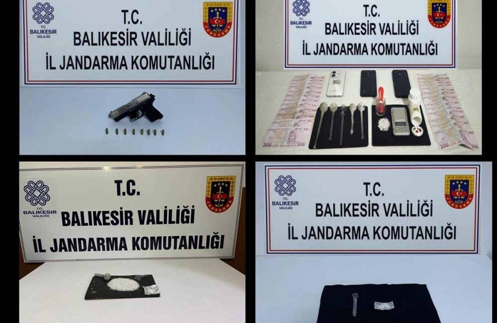 Balıkesir’de uyuşturucu operasyonu: 3 tutuklama Balıkesir İl Jandarma Komutanlığı ekiplerince kaçakçılık ve narkotik suçlarla mücadele
