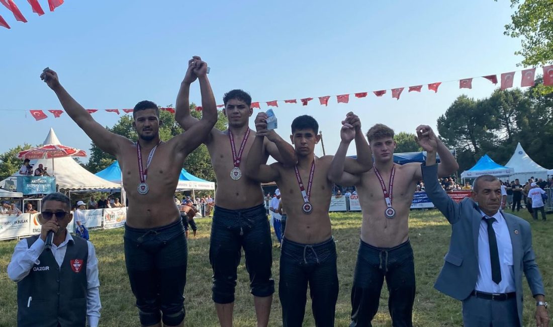 Güreş arenalarında Balıkesir rüzgârı esti Balıkesir Büyükşehir Belediyespor Kulübü sporcuları, Kırklareli ve Bursa’da düzenlenen yağlı