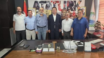 Sındırgı Belediye Başkanı Serkan Sak ve Belediye Meclis Üyesi Kenan