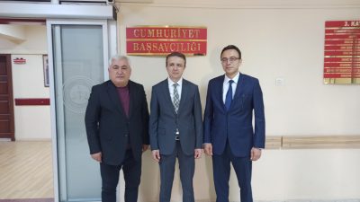 Bandırma Cumhuriyet Başsavcısı Cüneyt Demirdaş, İlçe Milli Eğitim Müdürü Mutlu