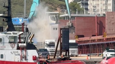 Bandırma merkezde faaliyet gösteren Çelebi Limanı, deniz ve hava kirliliğiyle