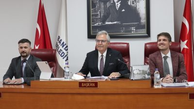 Bandırma Belediye Meclisi’nin haziran ayı toplantısında 600 Evler’deki parsellerin satışı,