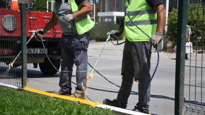 Balıkesir Büyükşehir Belediyesi tarafından Altıeylül’e bağlı Ayşebacı Mahallesi Kavşağı ile