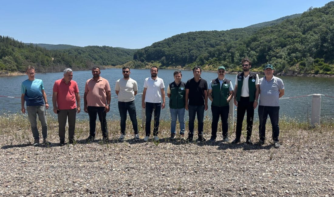 Temelden 36,5 metre yüksekliğiyle Dereköy Barajı, 1 milyon 440 bin