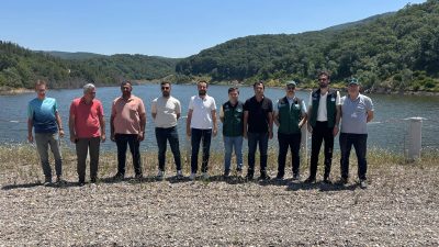 Temelden 36,5 metre yüksekliğiyle Dereköy Barajı, 1 milyon 440 bin