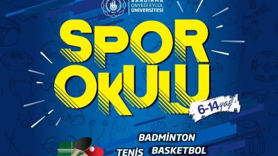 Bandırma Onyedi Eylül Üniversitesi, 6-14 yaş arası çocuklara yönelik spor